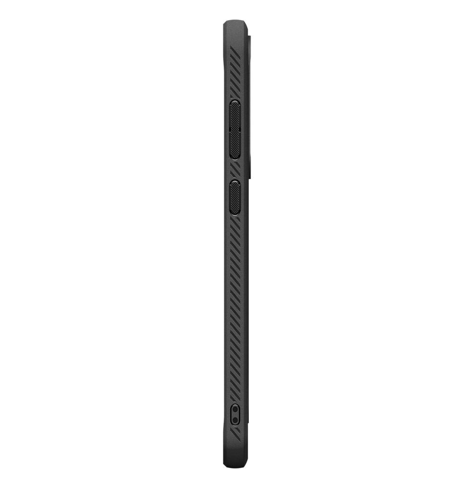 Spigen Robust skyddsfodral för Samsung Galaxy S25 FE - matt svart