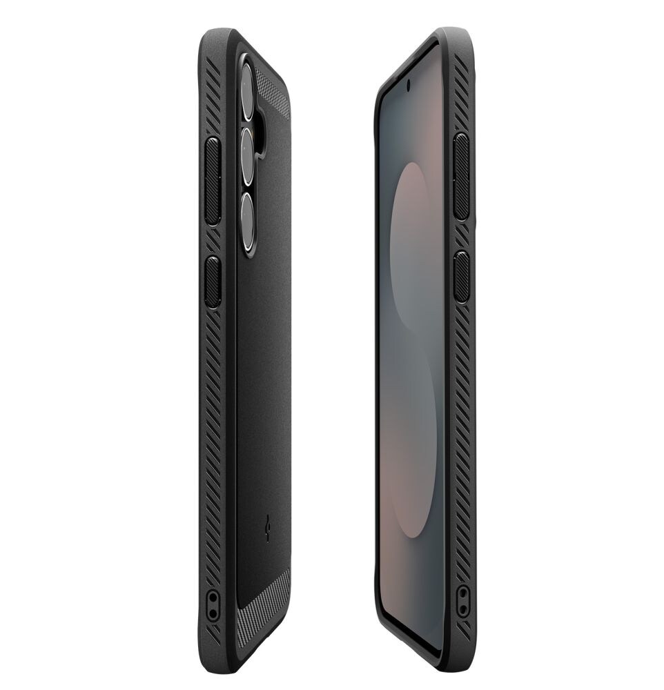 Spigen Robust skyddsfodral för Samsung Galaxy S25 FE - matt svart