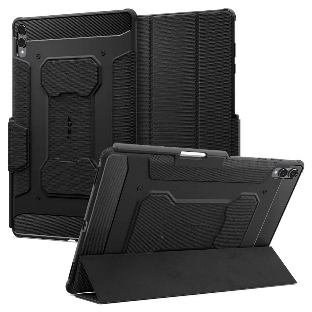 Spigen Rugged Armor "Pro" fodral för Samsung Galaxy Tab S11 Ultra 14.6 - Svart
