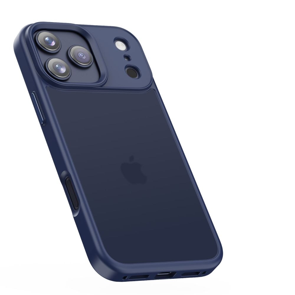 Tech-Protect MagMat-etui til iPhone 17 Pro - mat marineblå