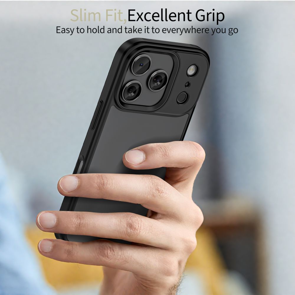 Tech-Protect MagMat-fodral för iPhone 17 Pro Max - matt svart