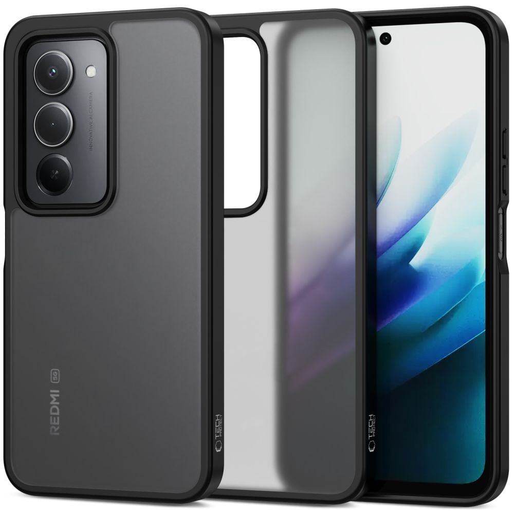 Tech-Protect MagMat-fodral för Xiaomi Redmi 15 4G / 5G - matt svart