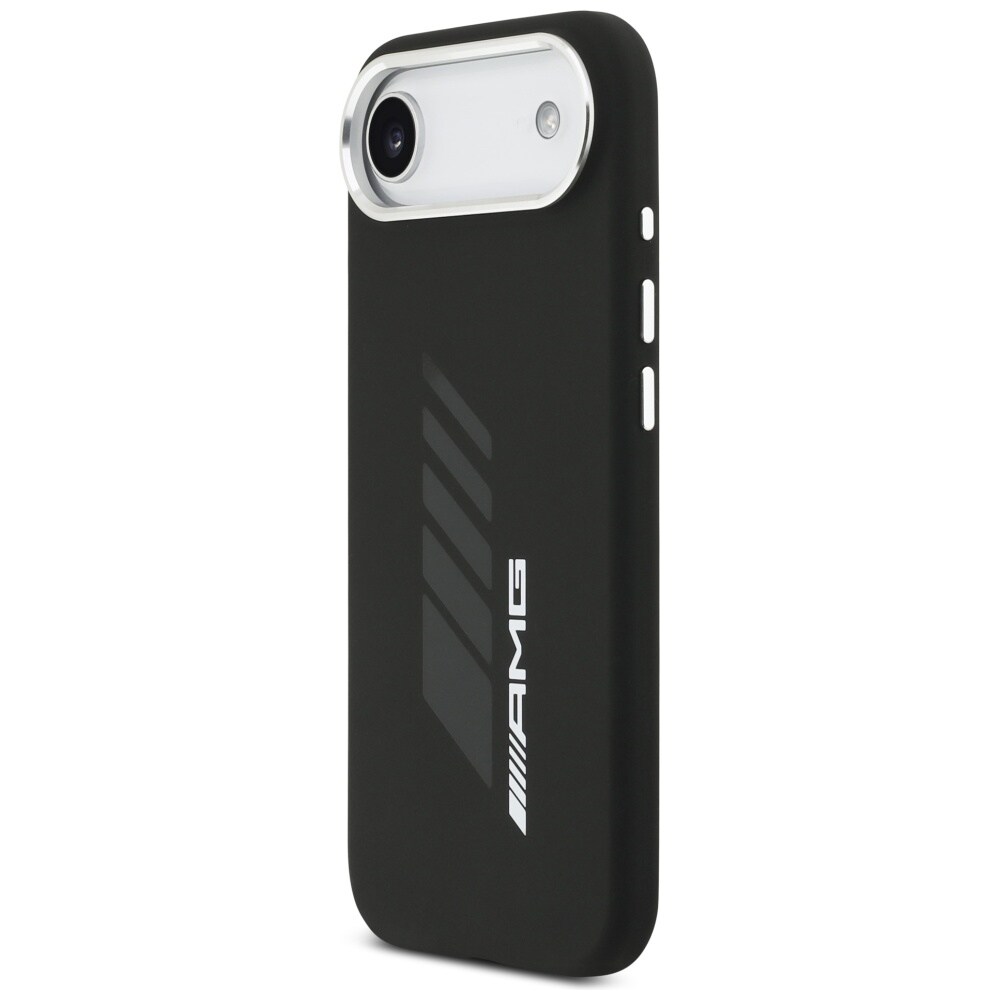 AMG Silicone Oversize Rhombs MagSafe-fodral för iPhone Air - Svart