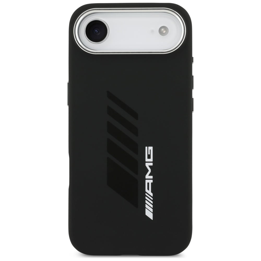 AMG Silicone Oversize Rhombs MagSafe-fodral för iPhone Air - Svart