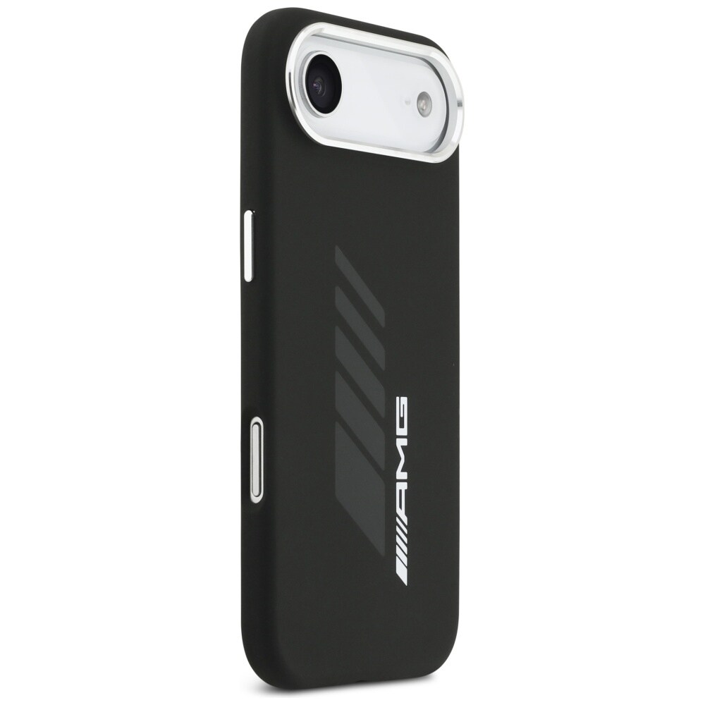AMG Silicone Oversize Rhombs MagSafe-fodral för iPhone Air - Svart