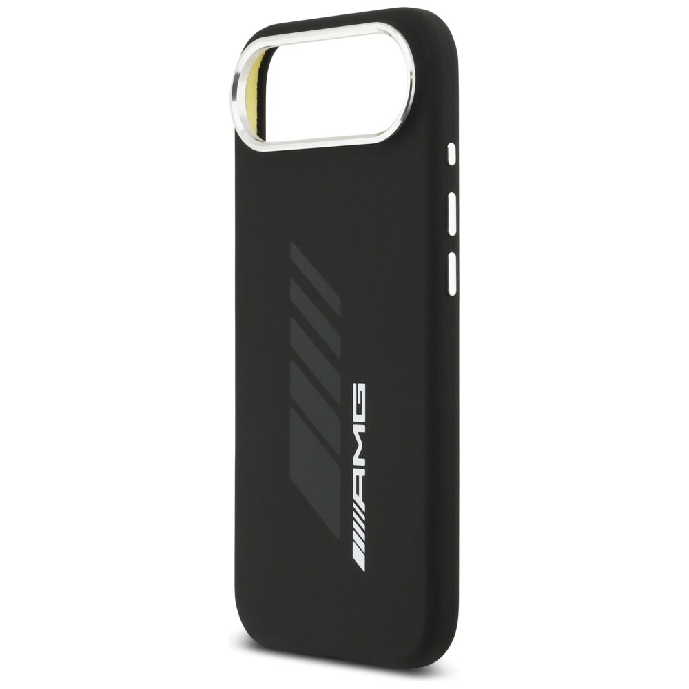 AMG Silicone Oversize Rhombs MagSafe-fodral för iPhone Air - Svart