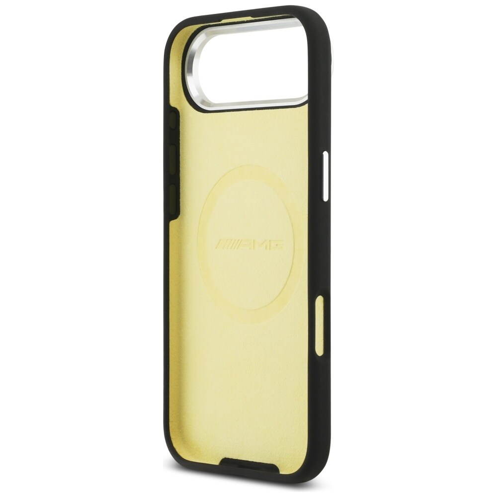 AMG Silicone Oversize Rhombs MagSafe-fodral för iPhone Air - Svart