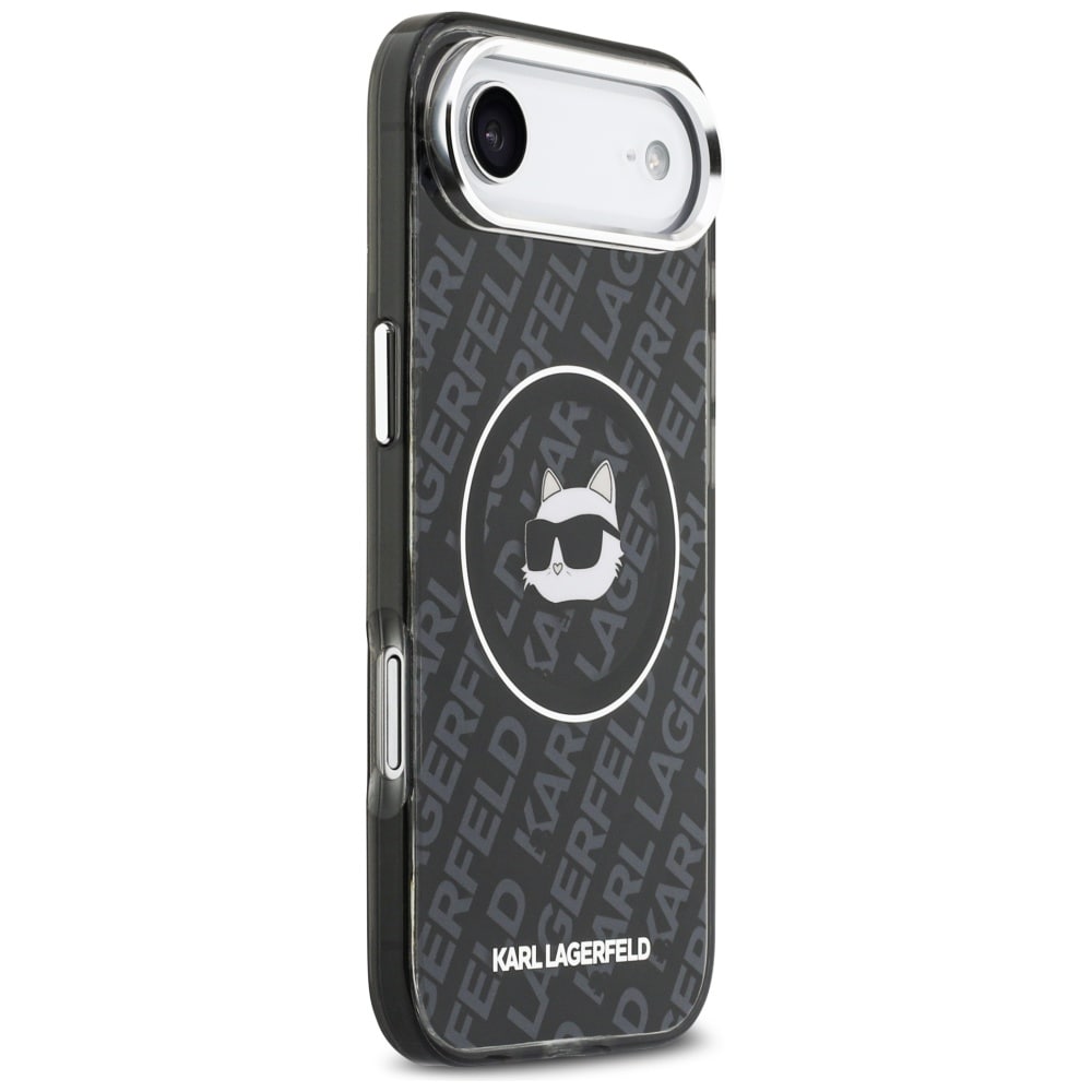 Karl Lagerfeld IML Choupette Head Logo MagSafe iPhone Air Case - Svart