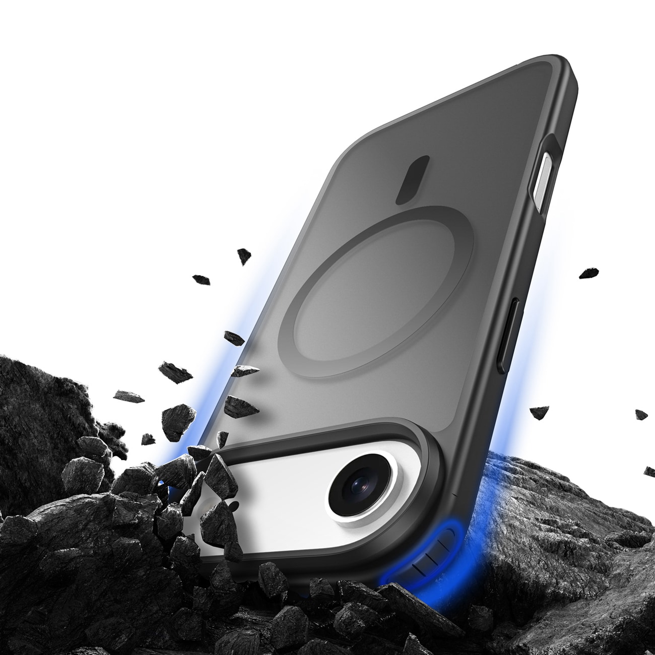 Dux Ducis Yind iPhone 17 Air Fodral Kompatibel med MagSafe - Svart