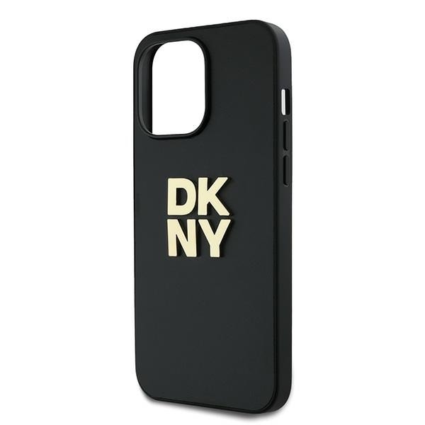 DKNY handledsrem Stock Logo fodral för iPhone 14 Pro - svart
