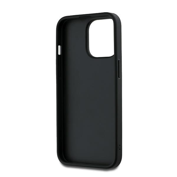 DKNY handledsrem Stock Logo fodral för iPhone 14 Pro - svart