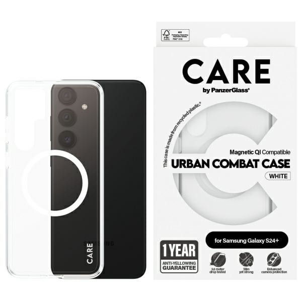 CARE by PanzerGlass Flagship QI-fodral för Samsung Galaxy S24+ - Transparent