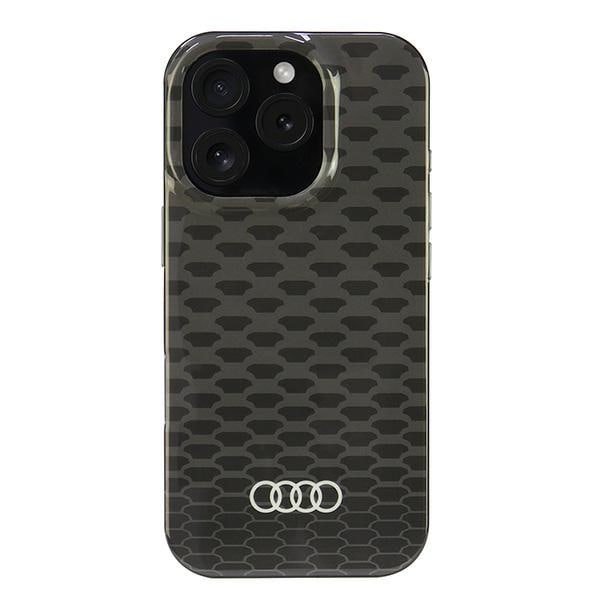 Audi IML Stitching Pattern MagSafe iPhone 16 Pro 6,3" svart hårddisk AU-IMLMIP16P-Q5/D3-BK