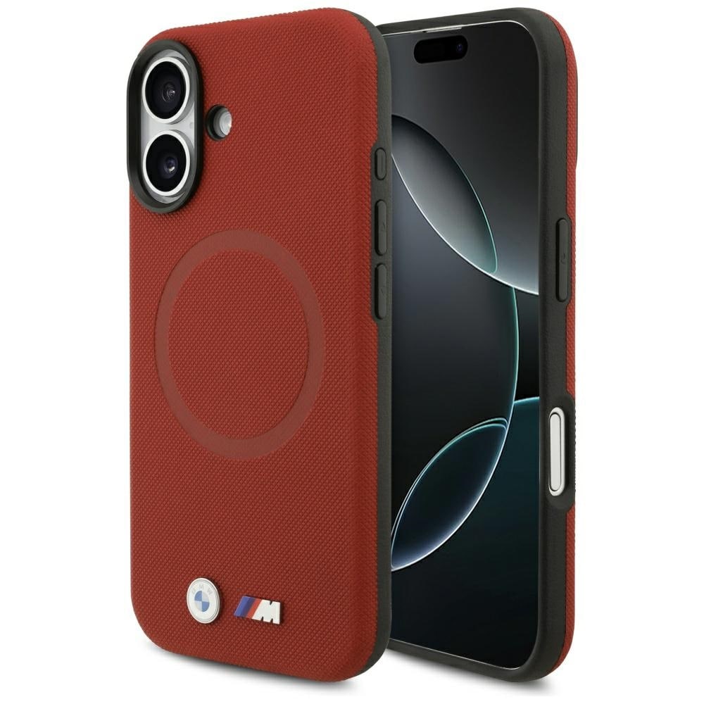 BMW M FW MagSafe-fodral med metallogo för iPhone 17 - Röd