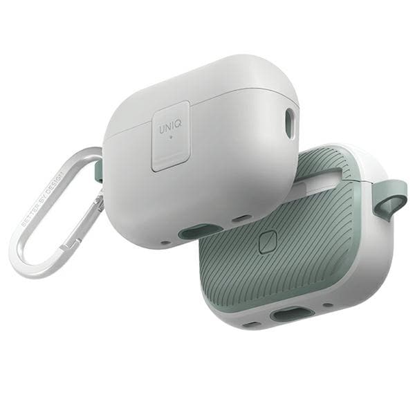 Uniq Clyde Lock Case AirPods Pro 2 - Vit och grön