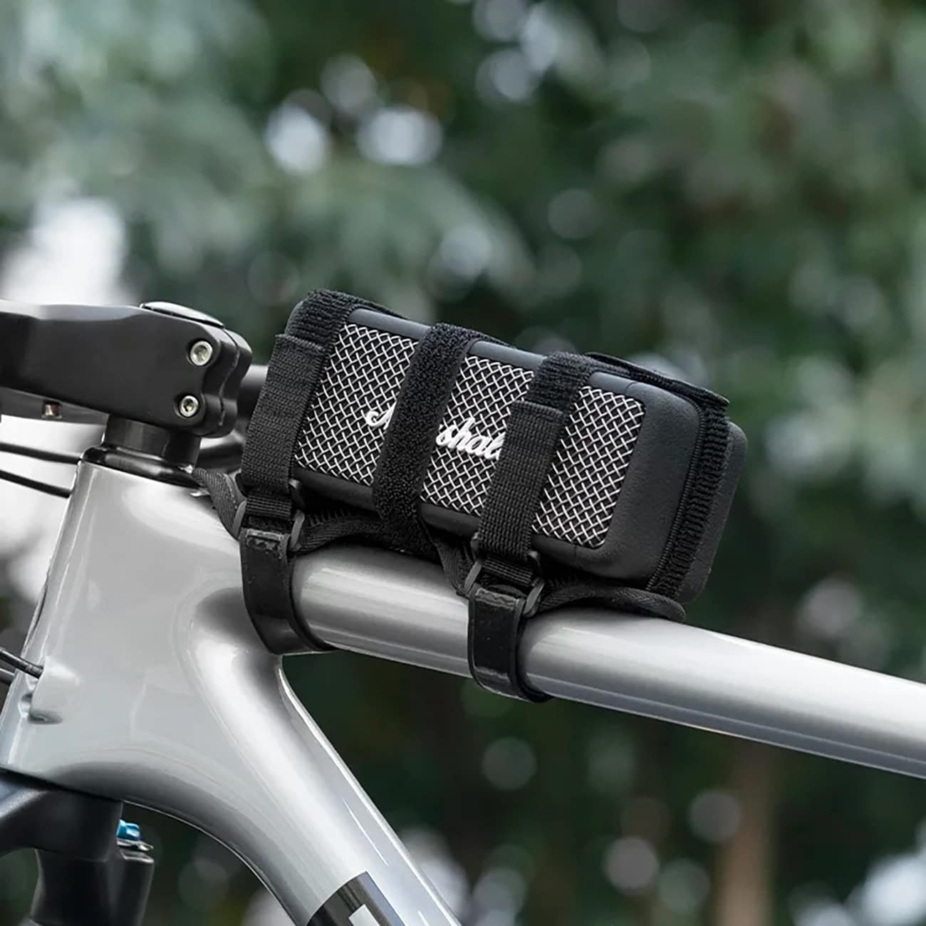 Rockbros 50210064001 Cykelrem med kardborreband för Bluetooth-högtalare eller vattenflaska - svart