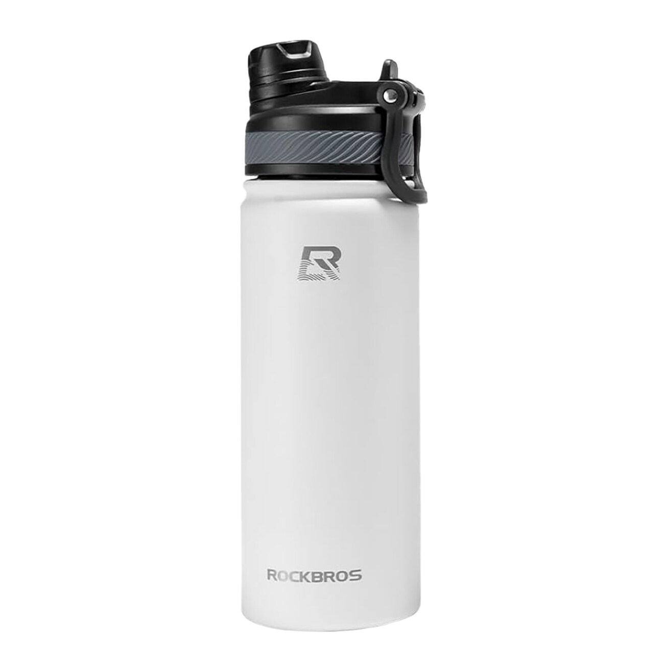 Rockbros 35210029005 termisk cykelflaska för drycker 550 ml - vit