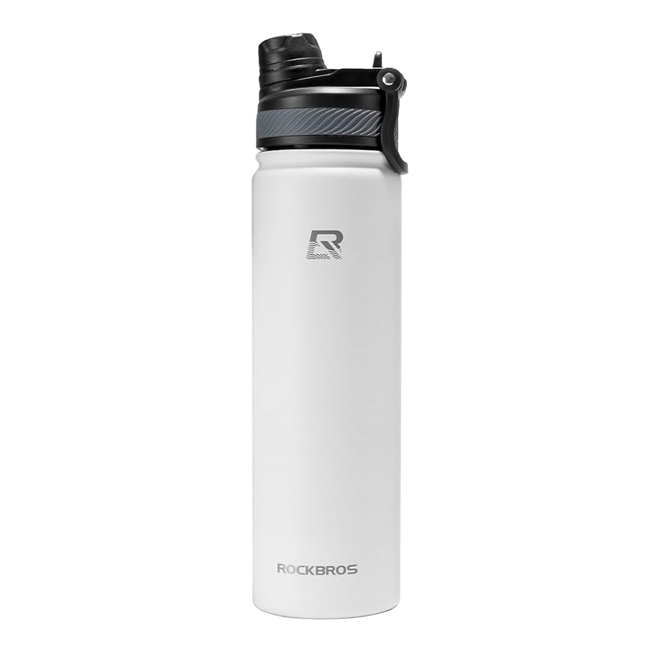 Rockbros 35210029006 termisk cykelflaska för drycker 650 ml - vit