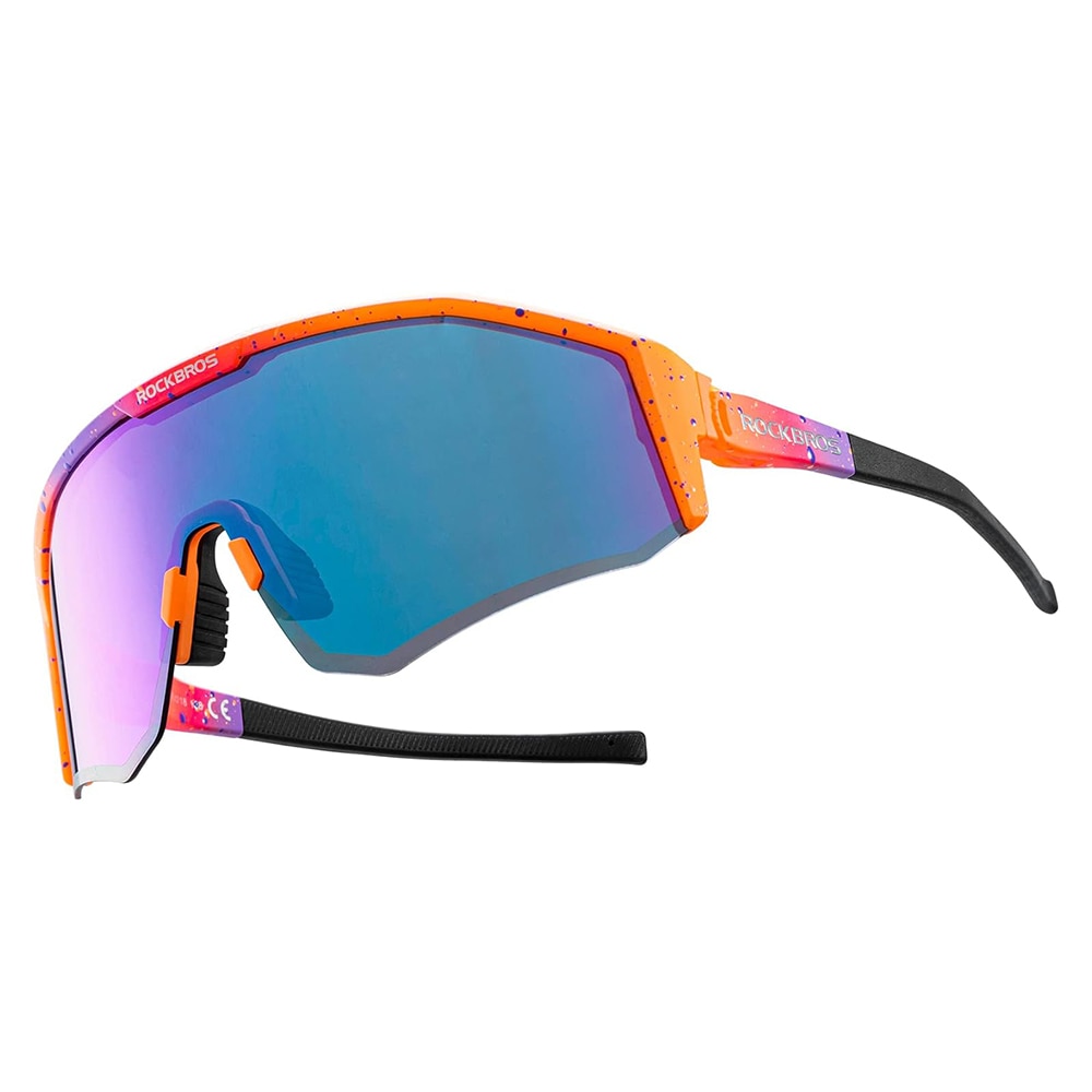 Rockbros SP297 polariserende sykkelbriller - lilla