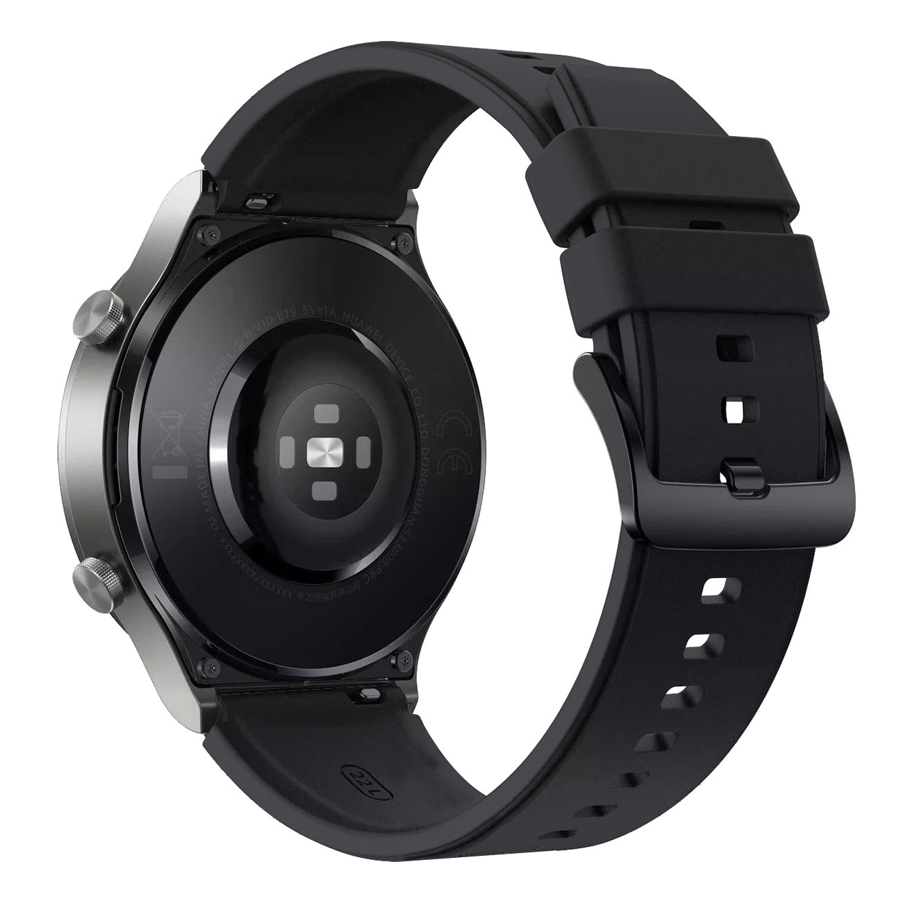 Silikonarmband för Huawei Watch GT-serien - svart / Klockrem / Ersättningsband