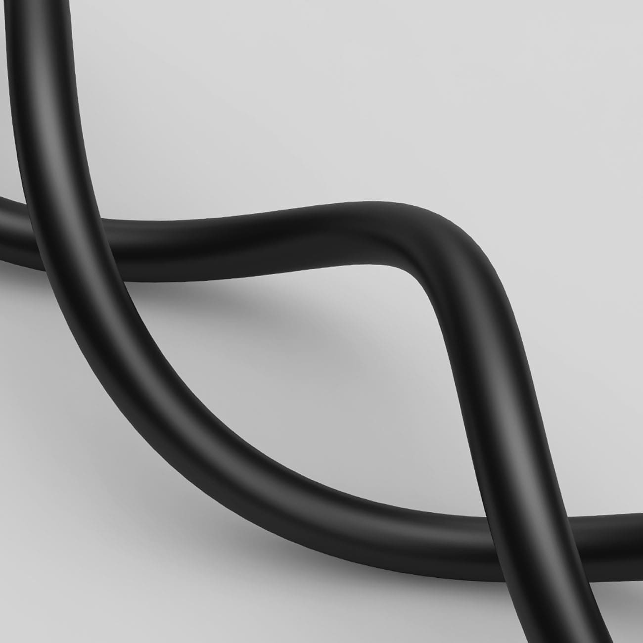 Baseus Höghastighets flat Ethernet CAT6 RJ45 nätverkskabel 1m - svart
