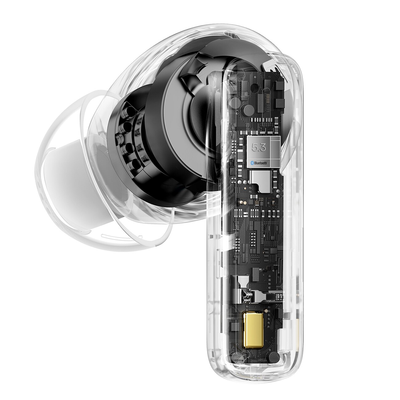 Baseus Bowie E19 TWS In-Ear trådlösa hörlurar - Vit