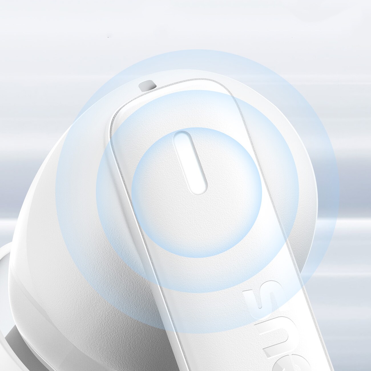 Baseus Bowie E19 TWS In-Ear trådlösa hörlurar - Vit
