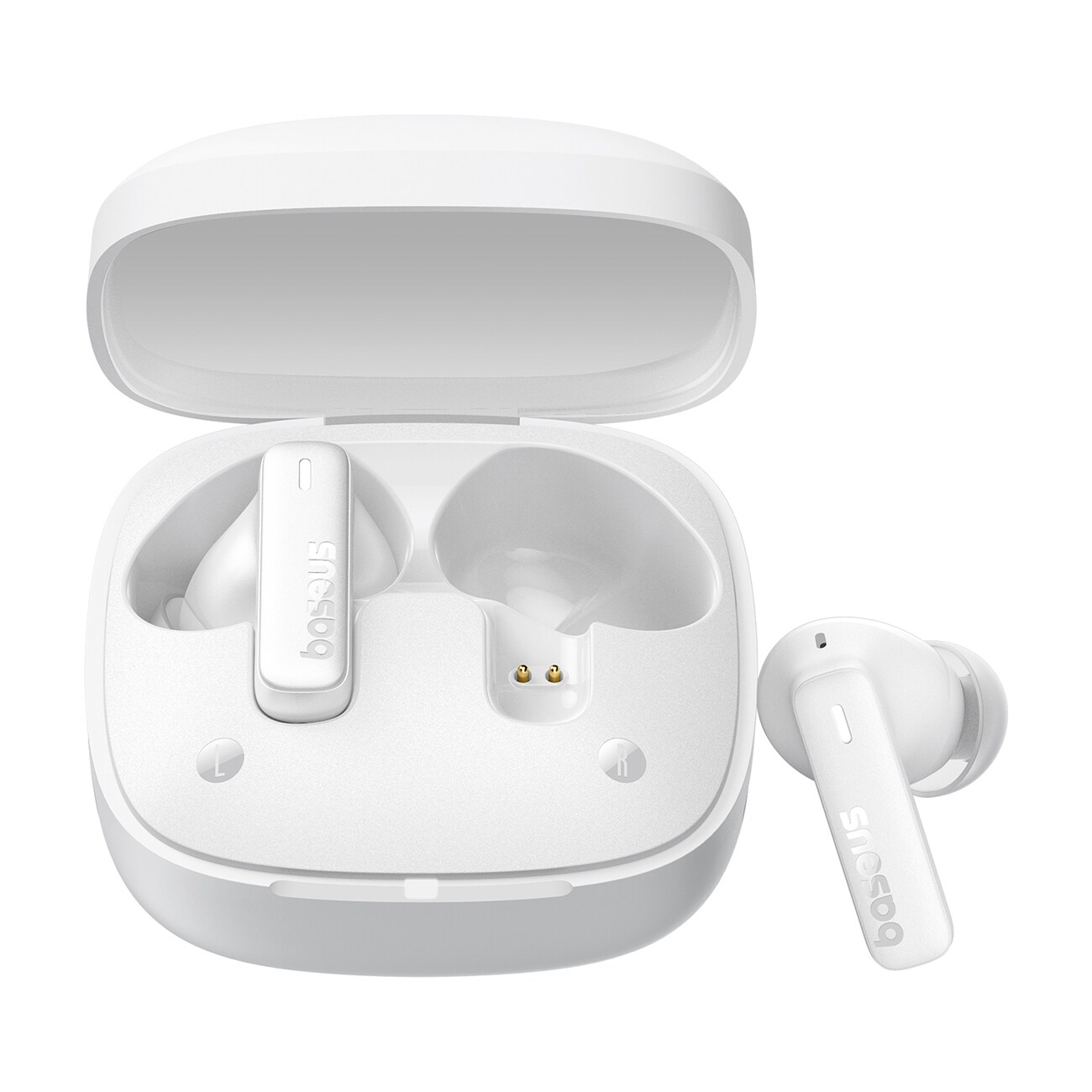 Baseus Bowie E19 TWS In-Ear trådlösa hörlurar - Vit