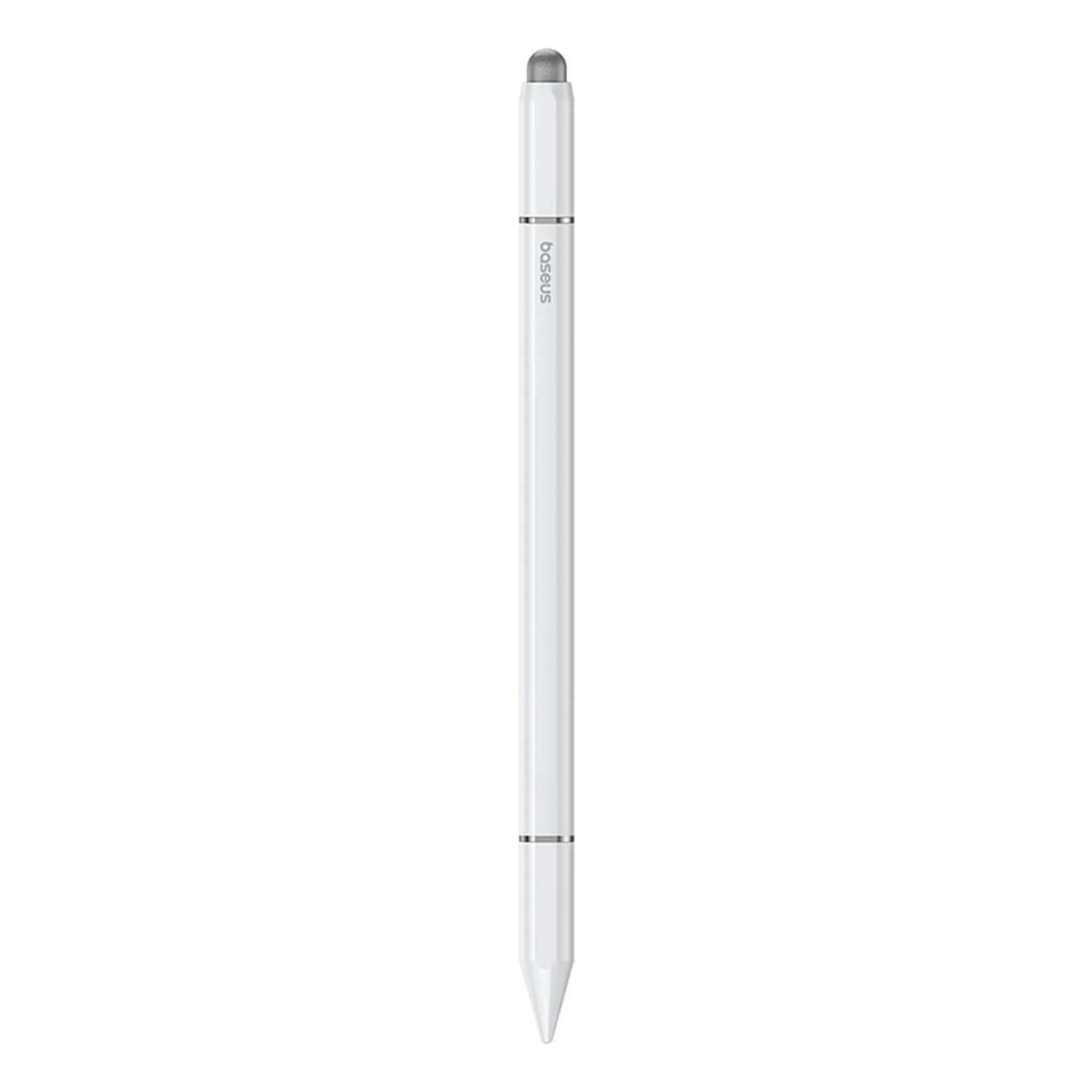 Baseus Smooth Writing III 3in1 Passiv Stylus - Magnetisk version - Vit