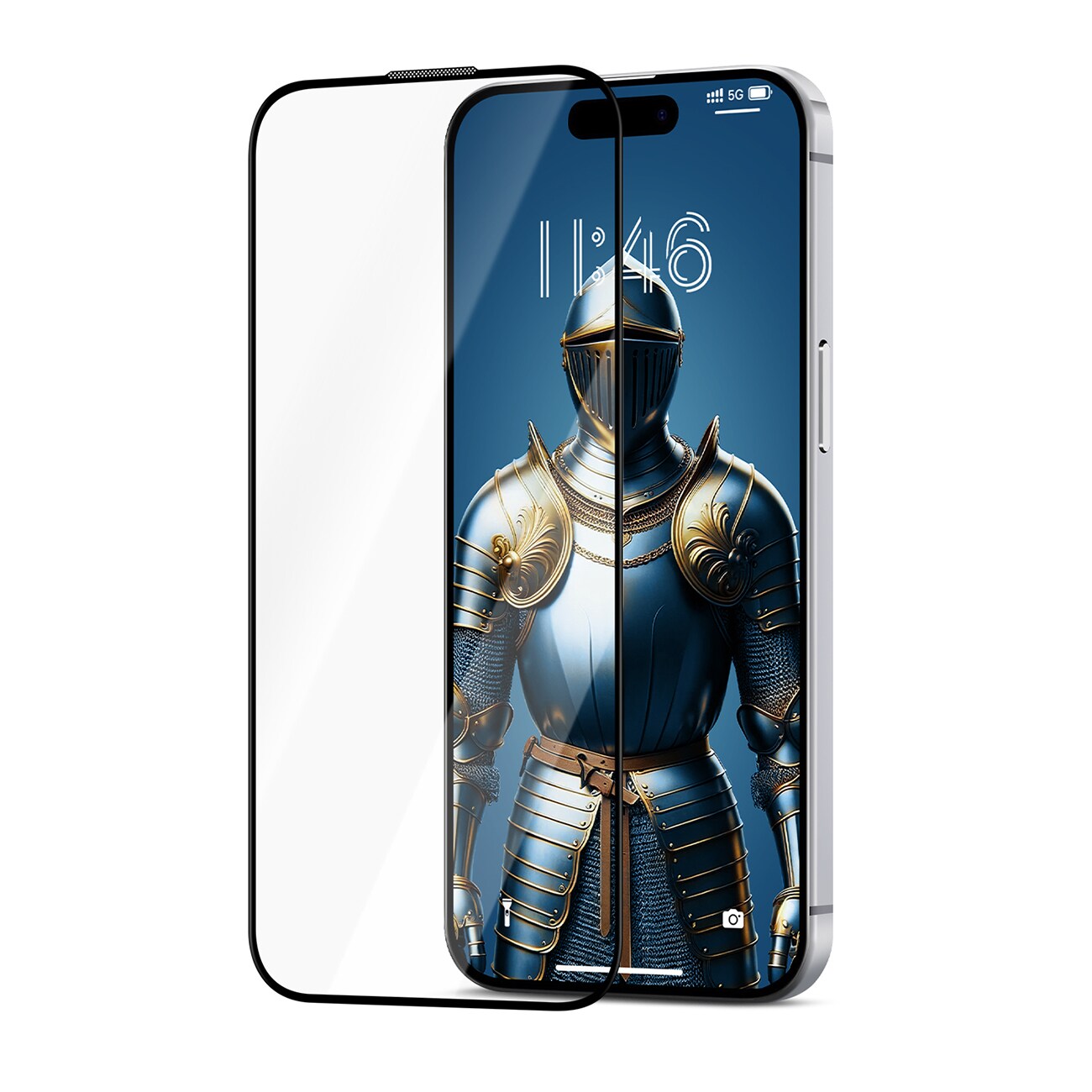 Joyroom JR-MAR0317 härdat glas med antireflekterande beläggning för iPhone 15 Plus/16 Plus