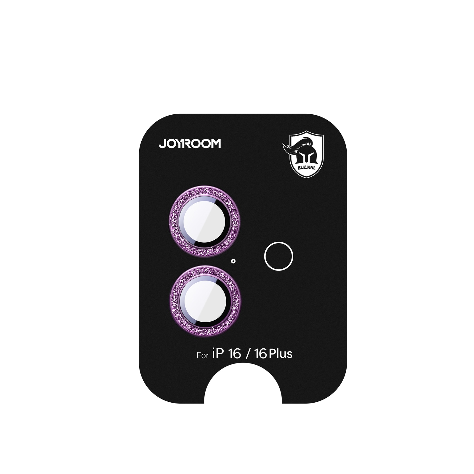 Joyroom JR-MSF0302 skyddsglas för iPhone 16/16 Plus-linser - rosa