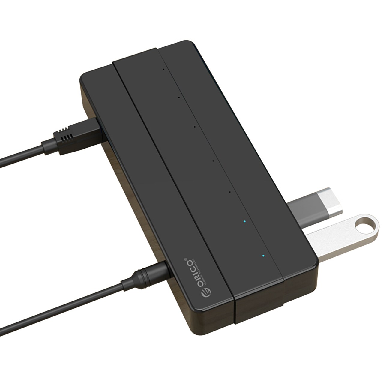 Nav Orico H7928-U3-V1 7x USB-A 3.0 - svart
