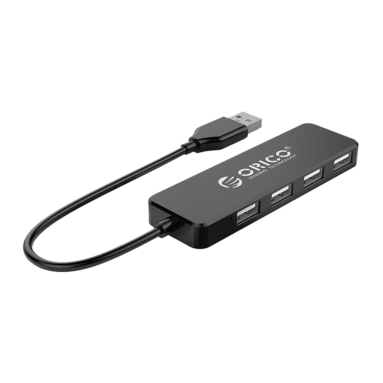 Orico FL01 USB-A Hub Dockningsstation 4x USB-A 2.0 - Svart