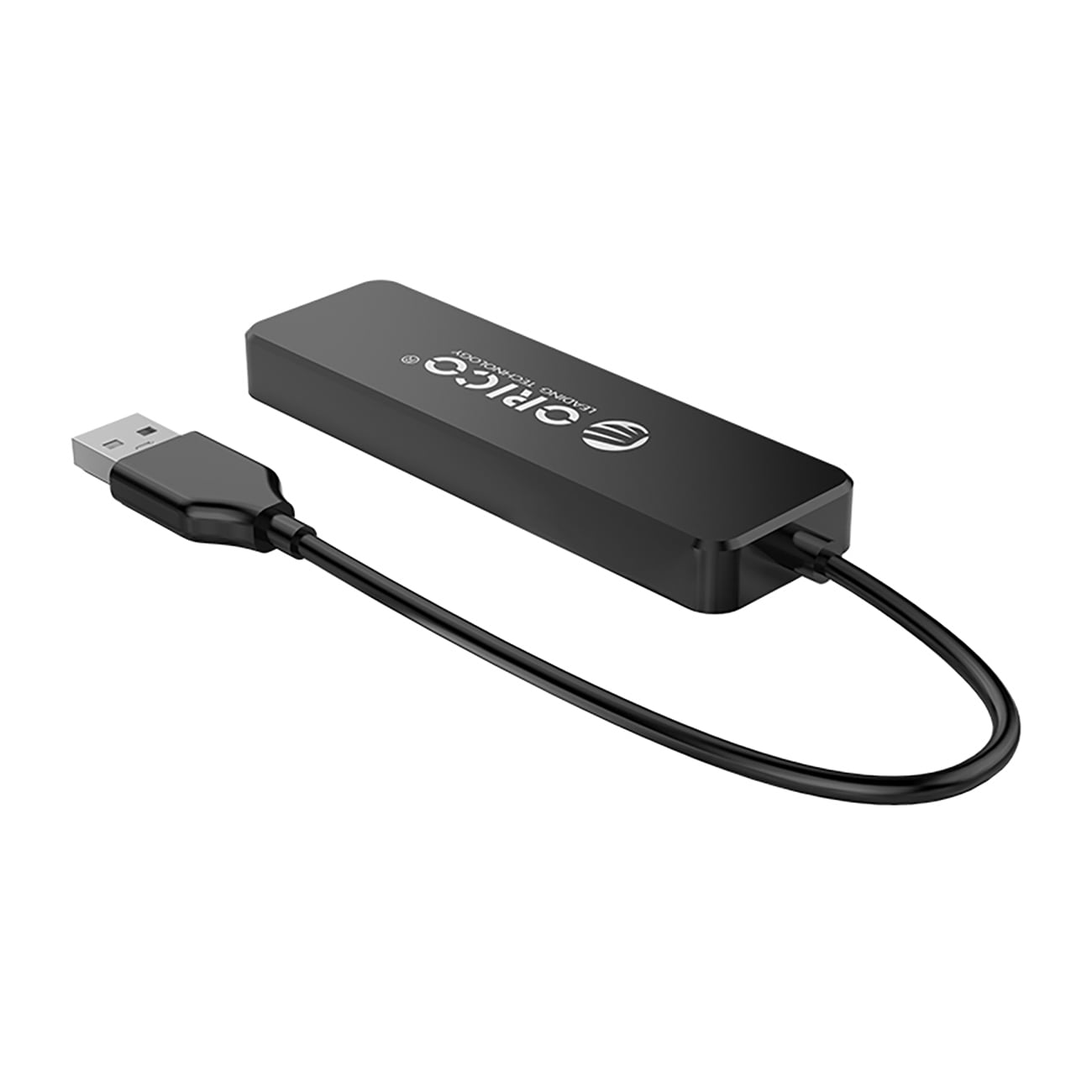 Orico FL01 USB-A Hub Dockningsstation 4x USB-A 2.0 - Svart