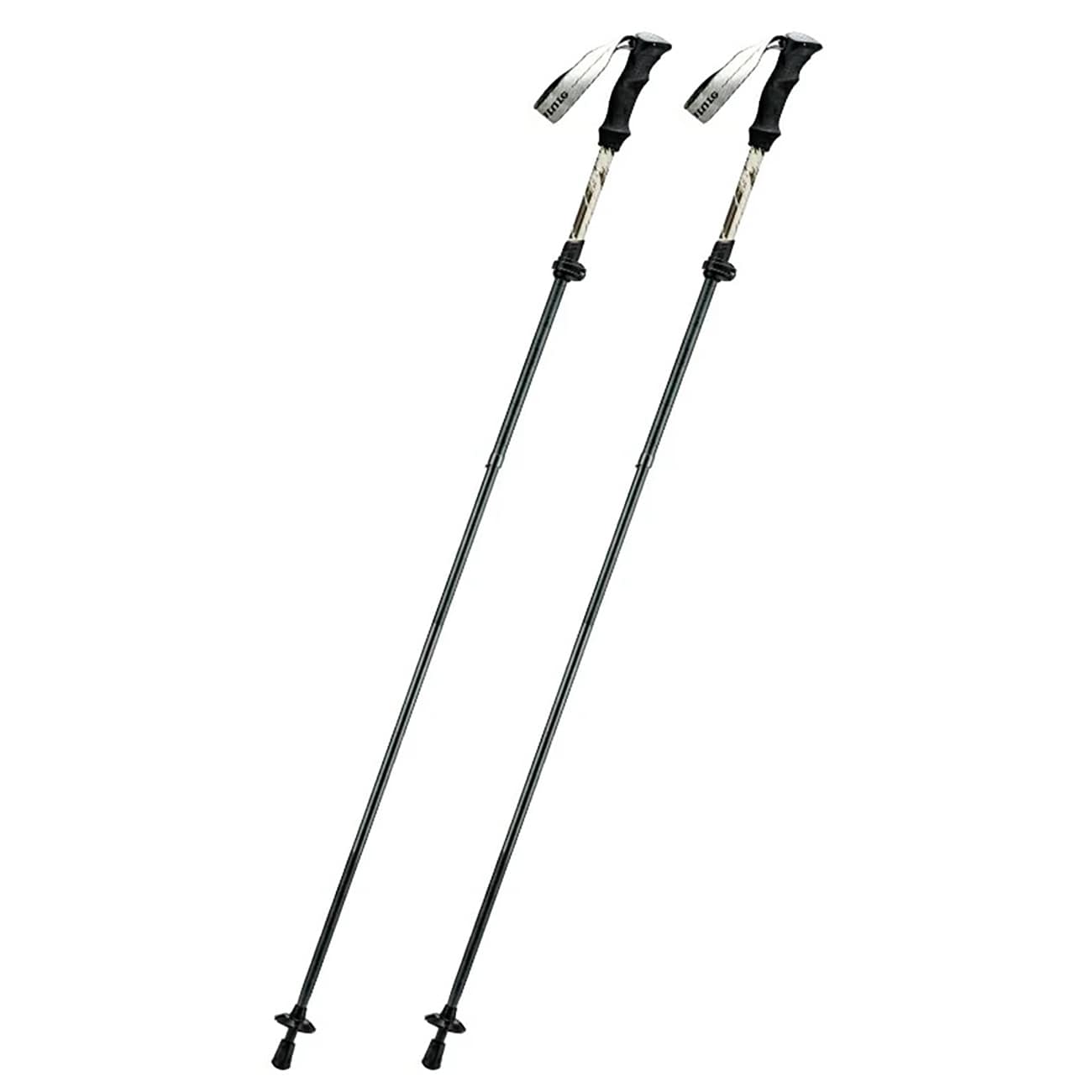 Qunature Nordic Walking Trekkingstav Aluminium 110 - 130 cm 1 st - Brun