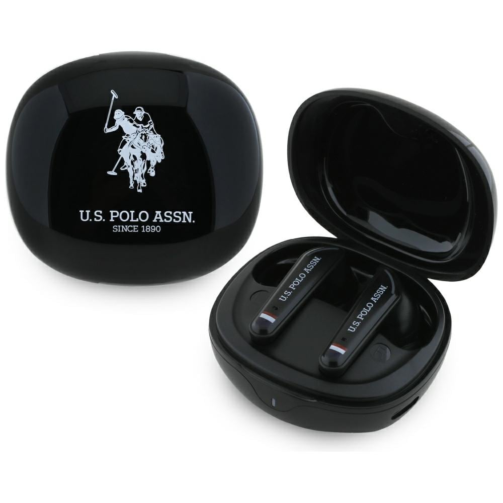 TWS US Polo DH Logo Bluetooth-hörlurar - Svart