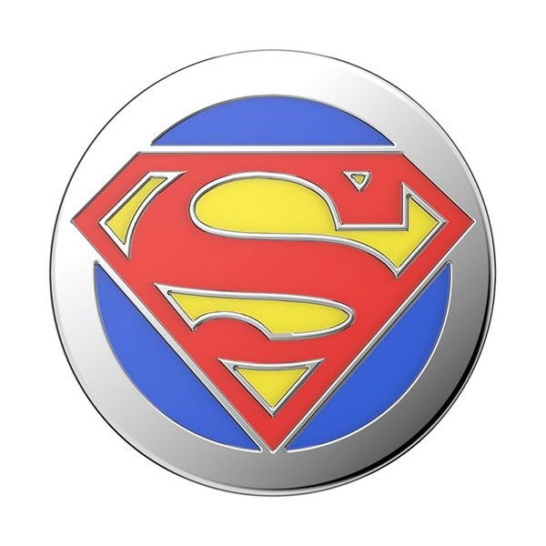 Popsockets 2 Superman-hållare och telefonställ i emalj