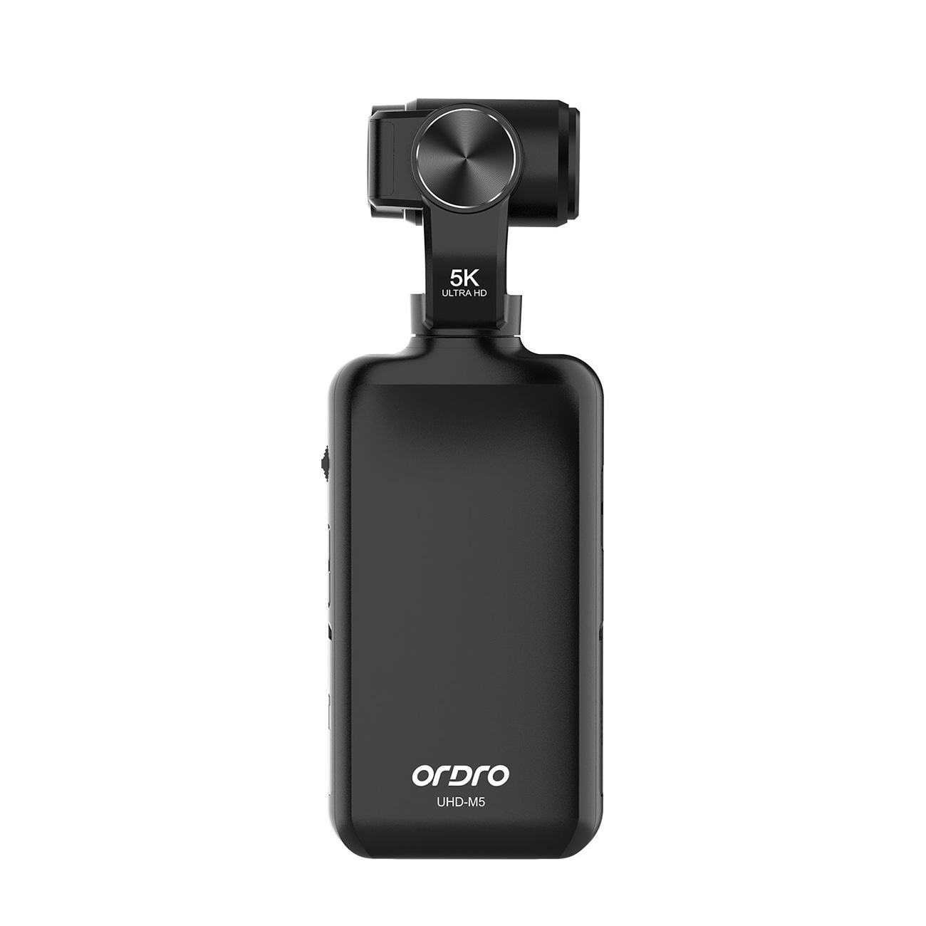 Ordro Pocket M5 3-akset gimbal kamera, 5K, for vlogging og YouTube - Svart