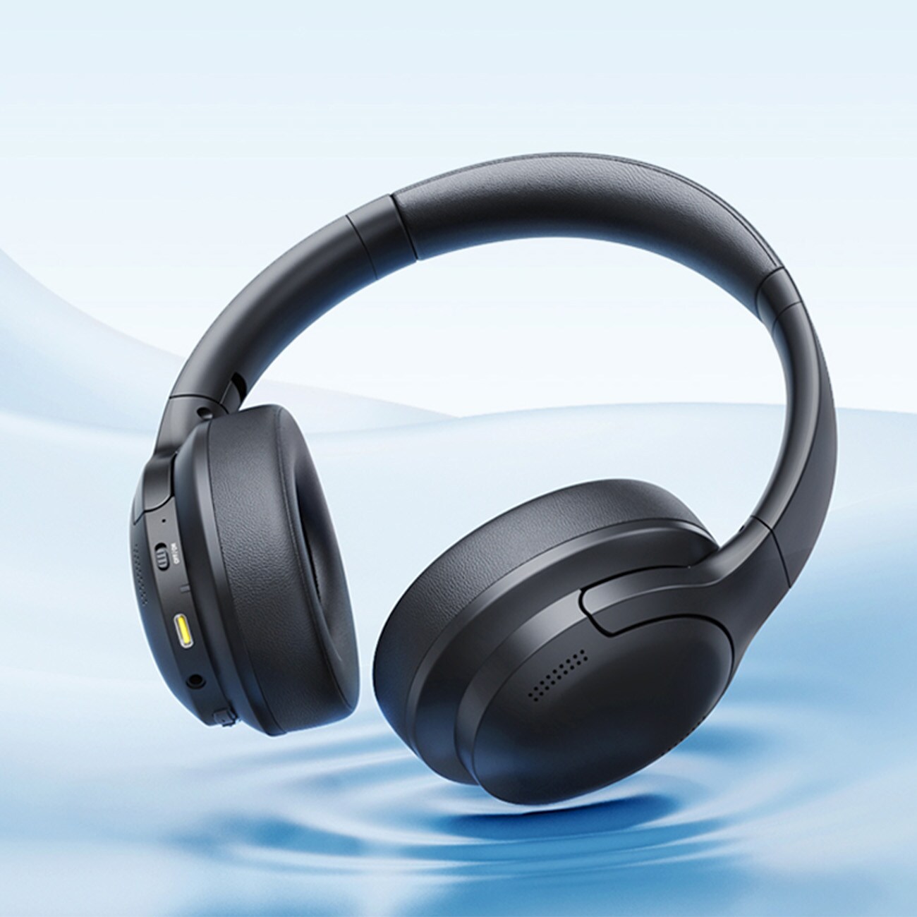 Baseus Bass BH1 Lite trådlösa Bluetooth 6.0-hörlurar med öron - svart