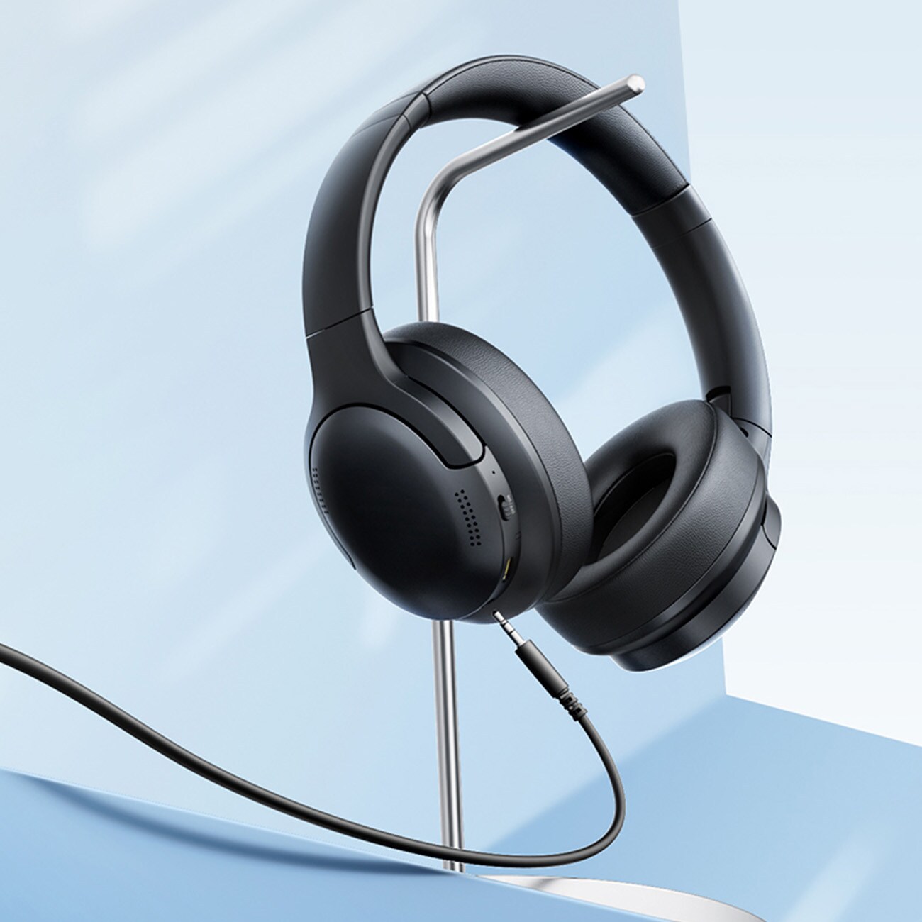 Baseus Bass BH1 Lite trådlösa Bluetooth 6.0-hörlurar med öron - svart