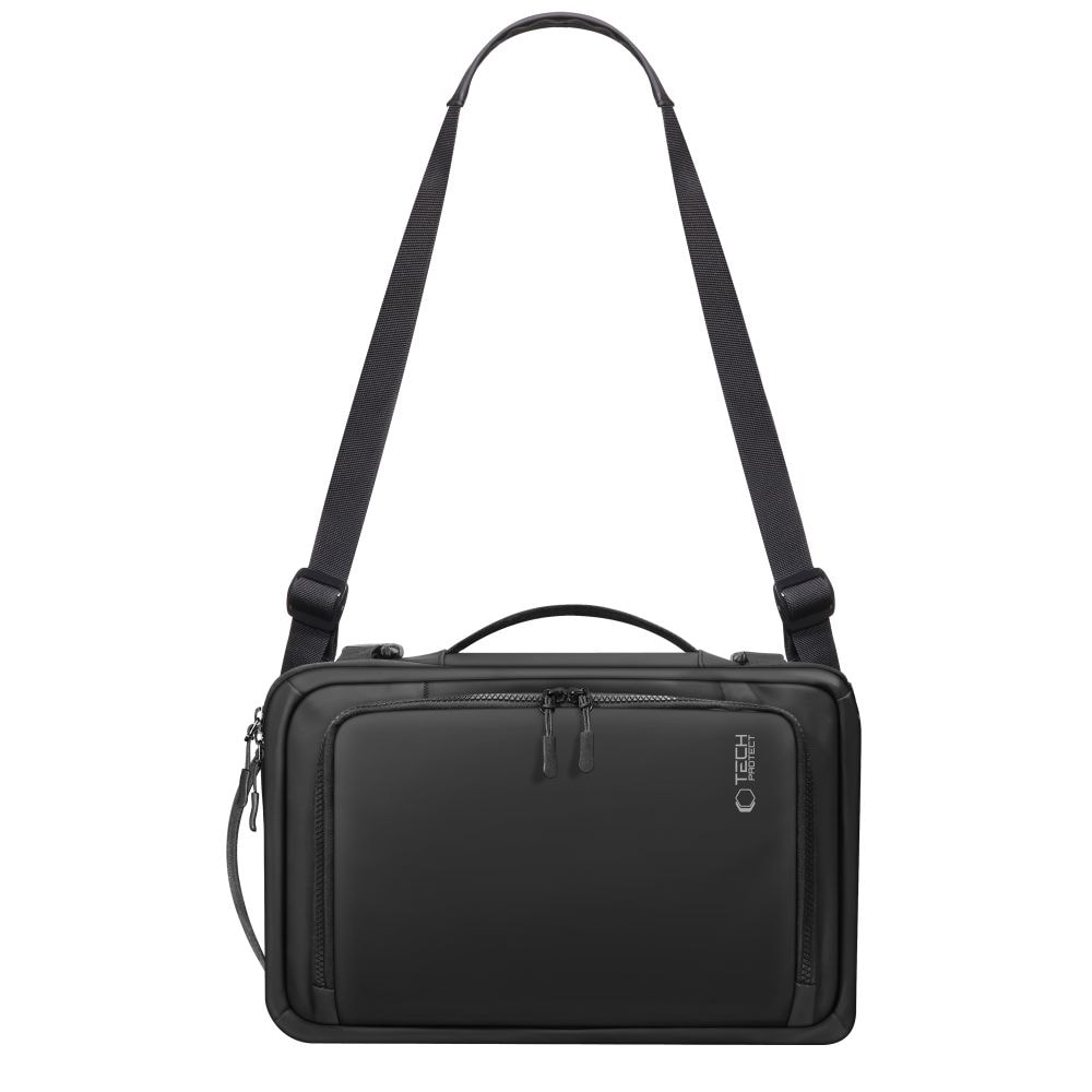 Tech-Protect Defender S50 Ryggsäck för Ryanair & Wizzar, 20L Laptop - Svart