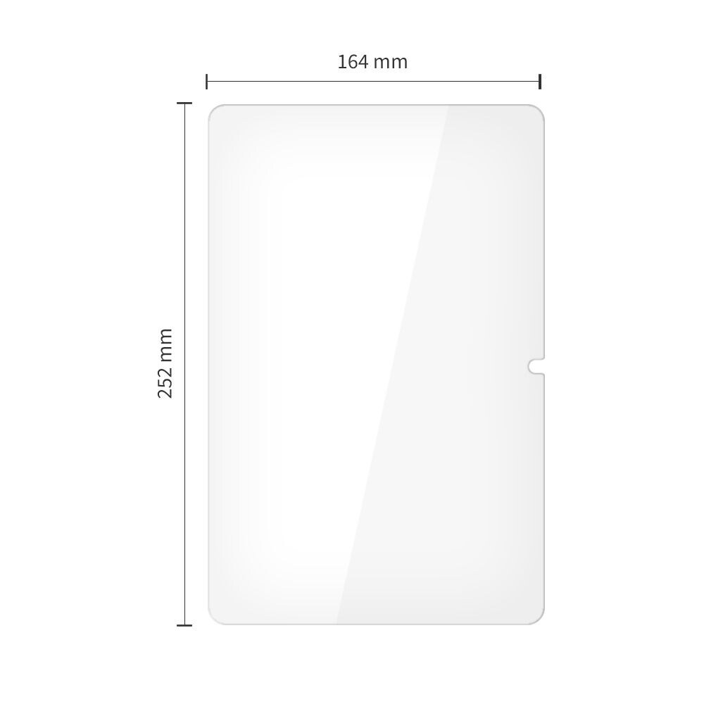 Tech-Protect Glass Fit+ 2-pak hærdet glas til Samsung Galaxy Tab A9+ / A11+ Plus 11.0 - transparent
