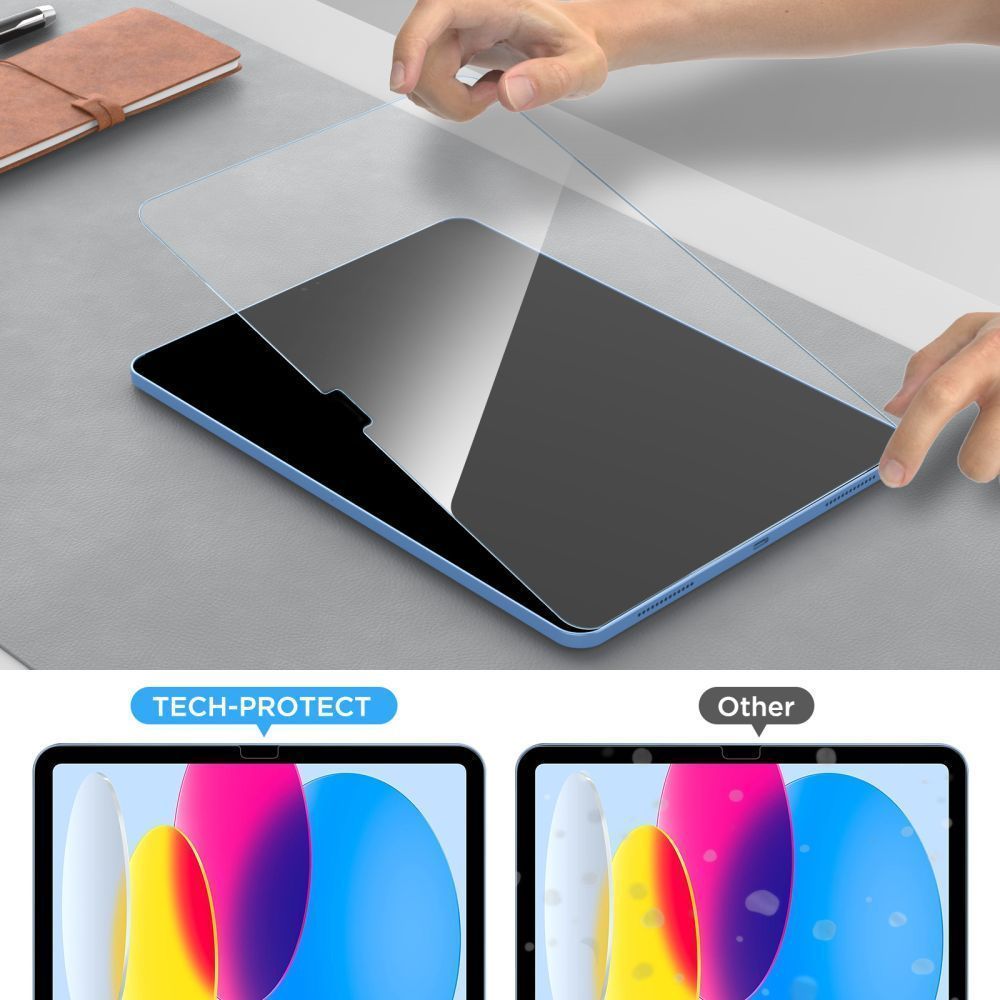 Tech-Protect Glass Fit+ 2-pak hærdet glas til Samsung Galaxy Tab A9+ / A11+ Plus 11.0 - transparent
