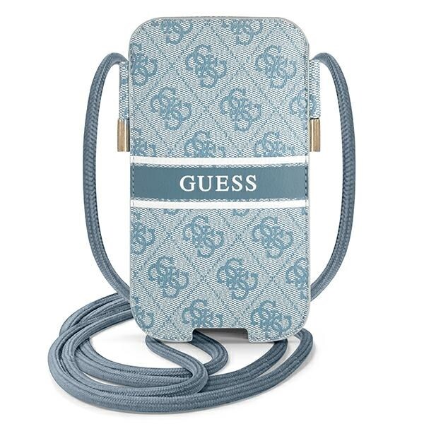 Guess Handväska GUPHL4GDBL 6,7" blått/blått hårddiskfodral 4G Stripe