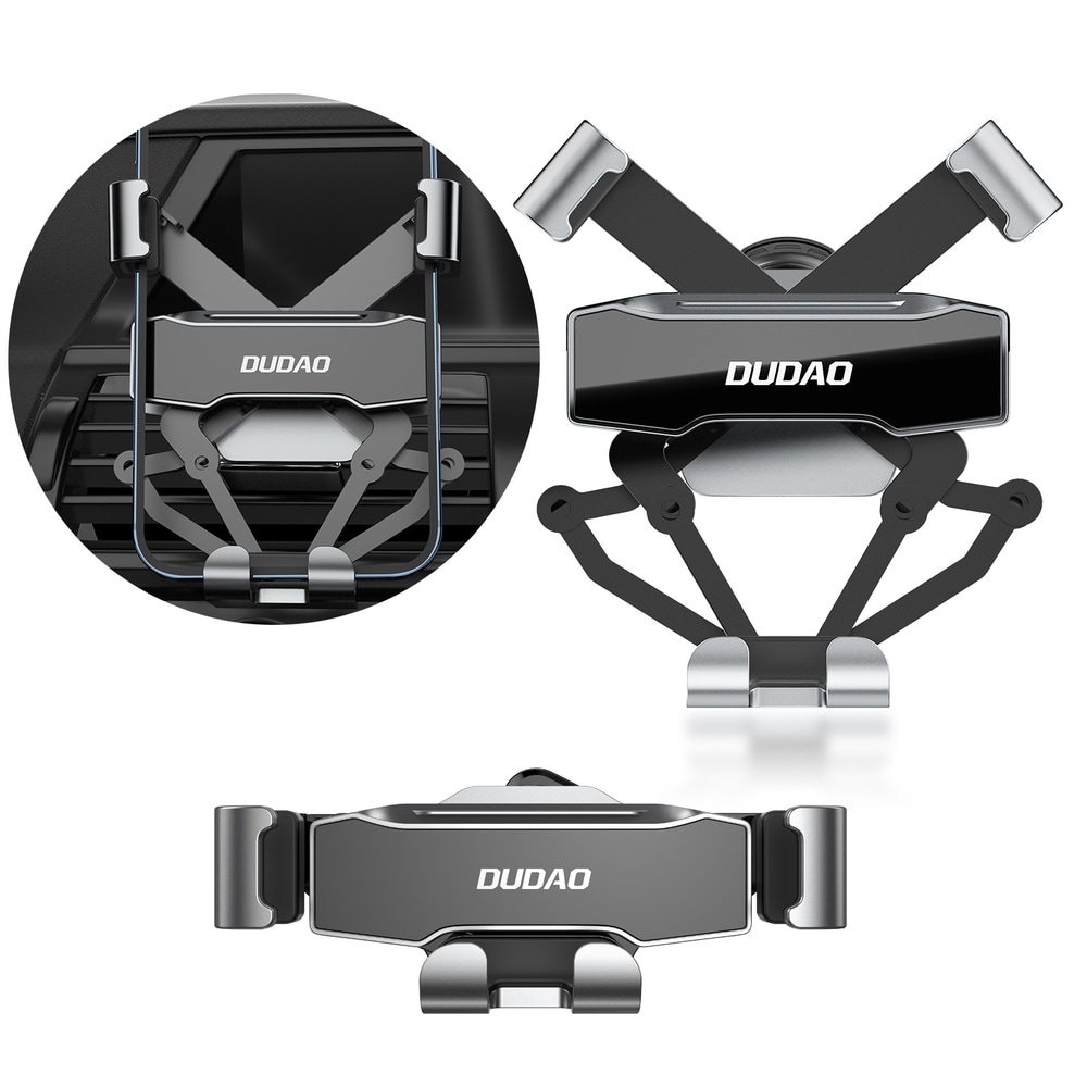 Dudao Gravity Car Smartphone Holder Svart (F11Pro)