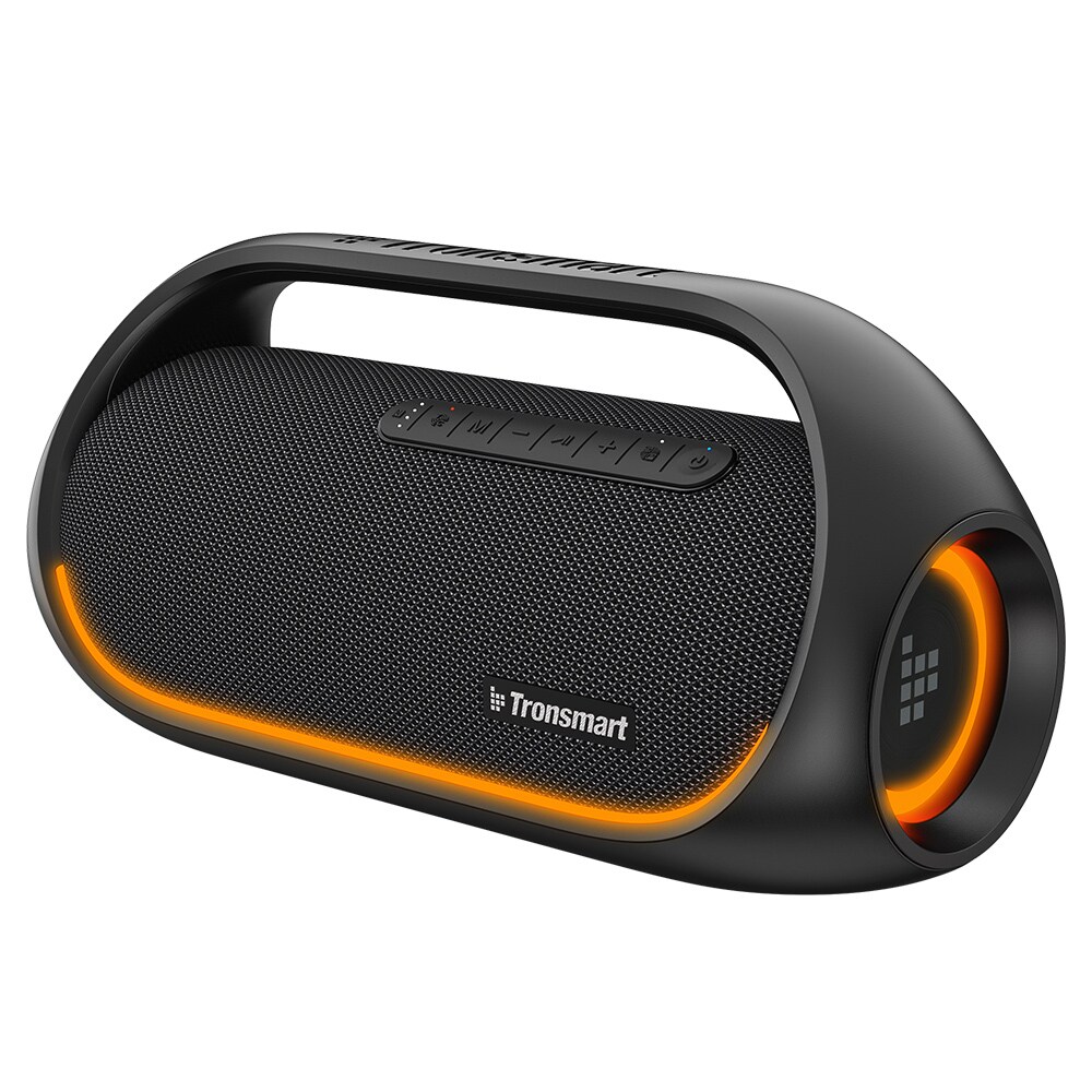 Tronsmart Bang Vattentät trådlös Bluetooth-högtalare 60W med powerbankfunktion Svart (723928)