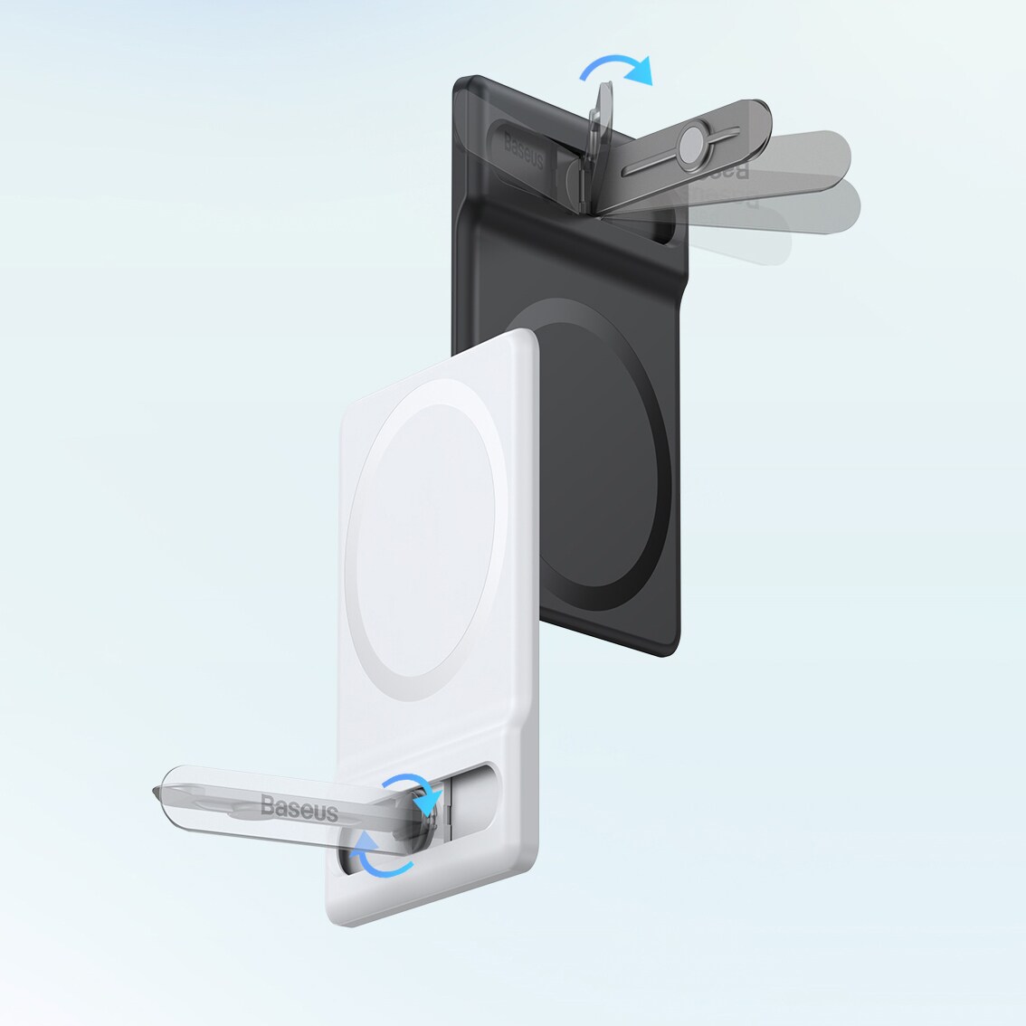 Baseus hopfällbart stativ med magnetisk hållare vit (LUXZ010002)