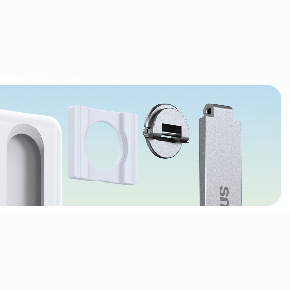 Baseus hopfällbart stativ med magnetisk hållare vit (LUXZ010002)