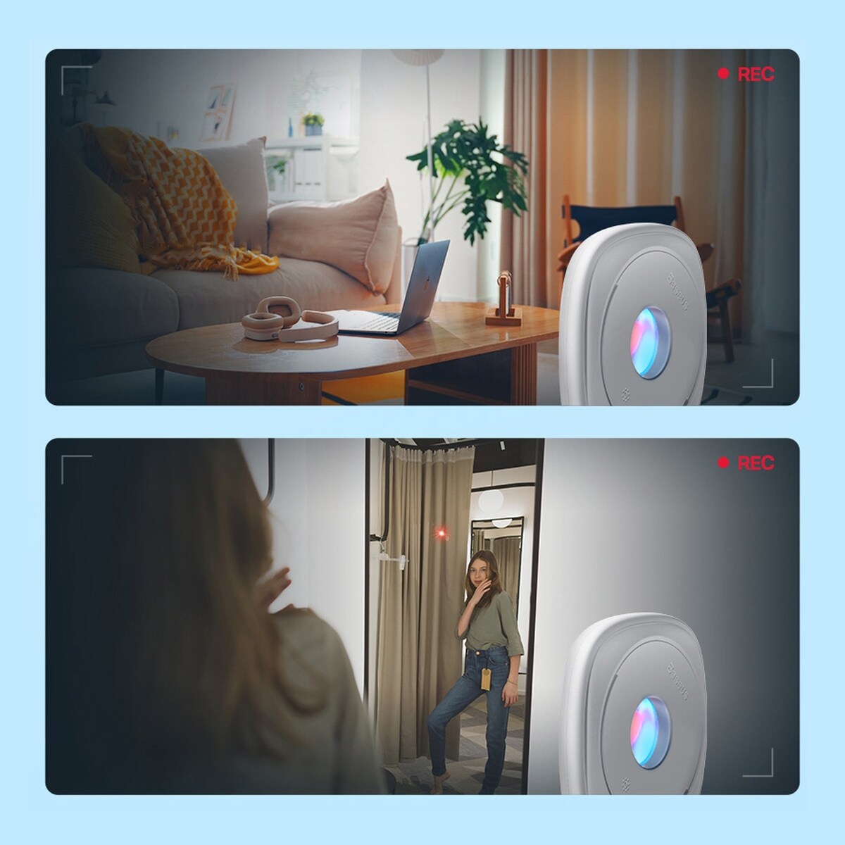 Baseus Heyo detektor för dold kamera svart (FMHY000001)