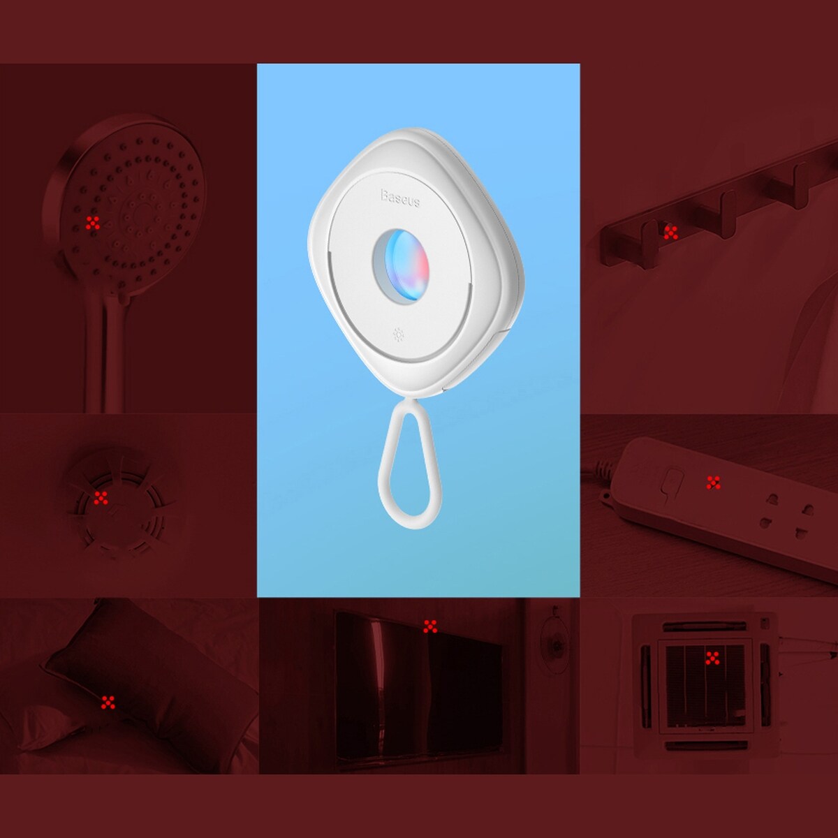 Baseus Heyo detektor för dold kamera svart (FMHY000001)
